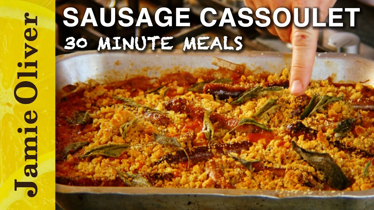 Sausage Cassoulet | Jamie Oliver | 30 Minute Meals