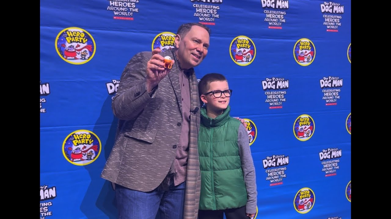 'Dog Man' author Dav Pilkey visits Royal Oak Music Theatre