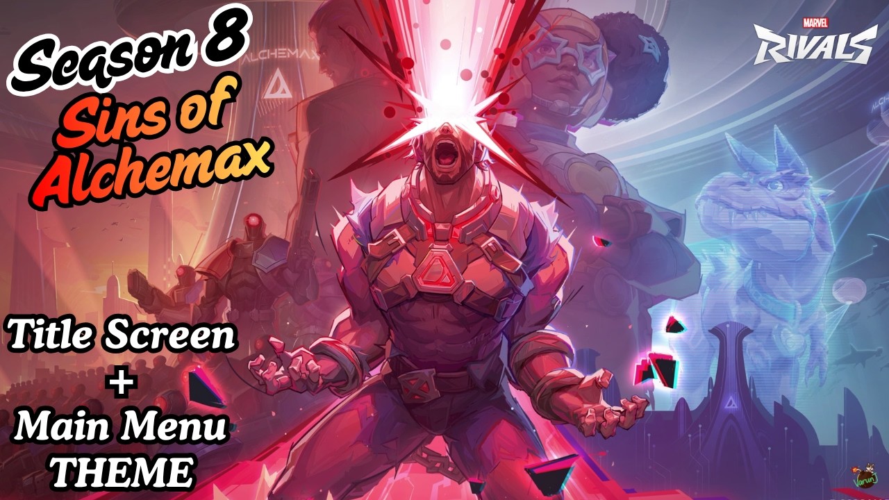 Музыкальная тема для заставки и главного меню 8-го сезона MARVEL RIVALS 