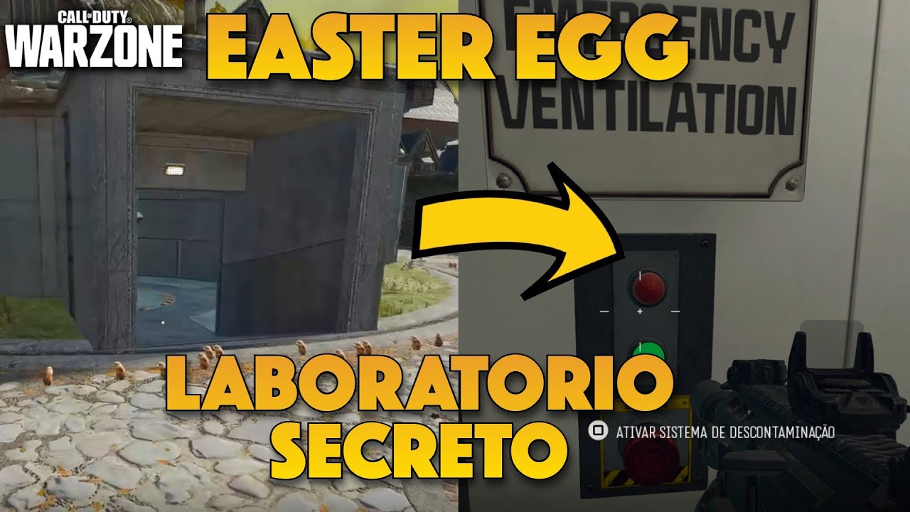COMO FAZER O EASTER EGG DO LABORATORIO SECRETO NO WARZONE (Heaven's Hollow)