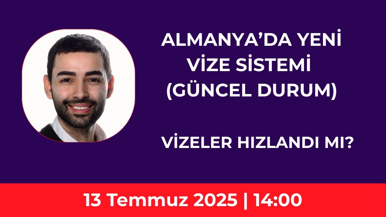 Almanya’da Yeni Vize Sistemi: Vizeler Hızlandı mı? (2025 Temmuz Güncel Durum)