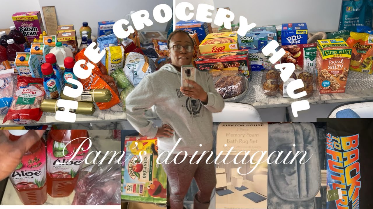 Huge Grocery haul, for a Family of “5”🍂👩🏽‍🦱🛒🧀🥯🥞🍖🍂Multiple grocery ￼stores☺️￼