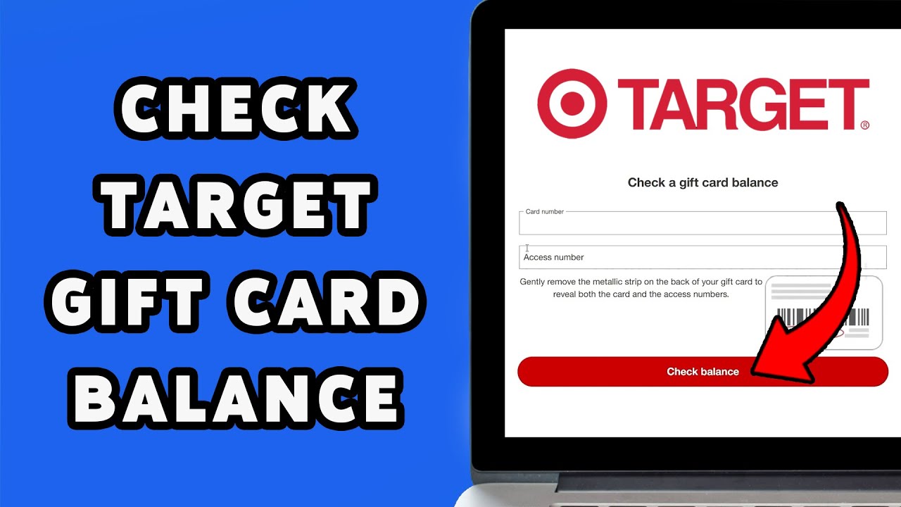 How To Check Target Gift Card Balance 2025 | Find Your Target Gift Card Balance Online