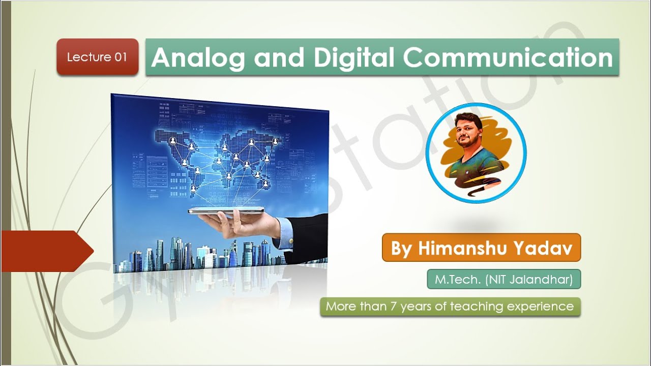Lecture 01: Introduction to Communication Systems #modulation #analogcommunication #aktu