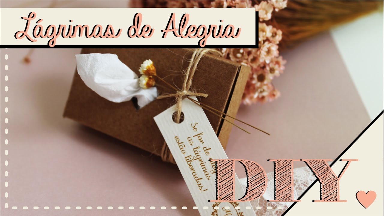 Como fazer lágrimas de alegria? DIY | Faça você mesmo | Tutoriais [casamento]