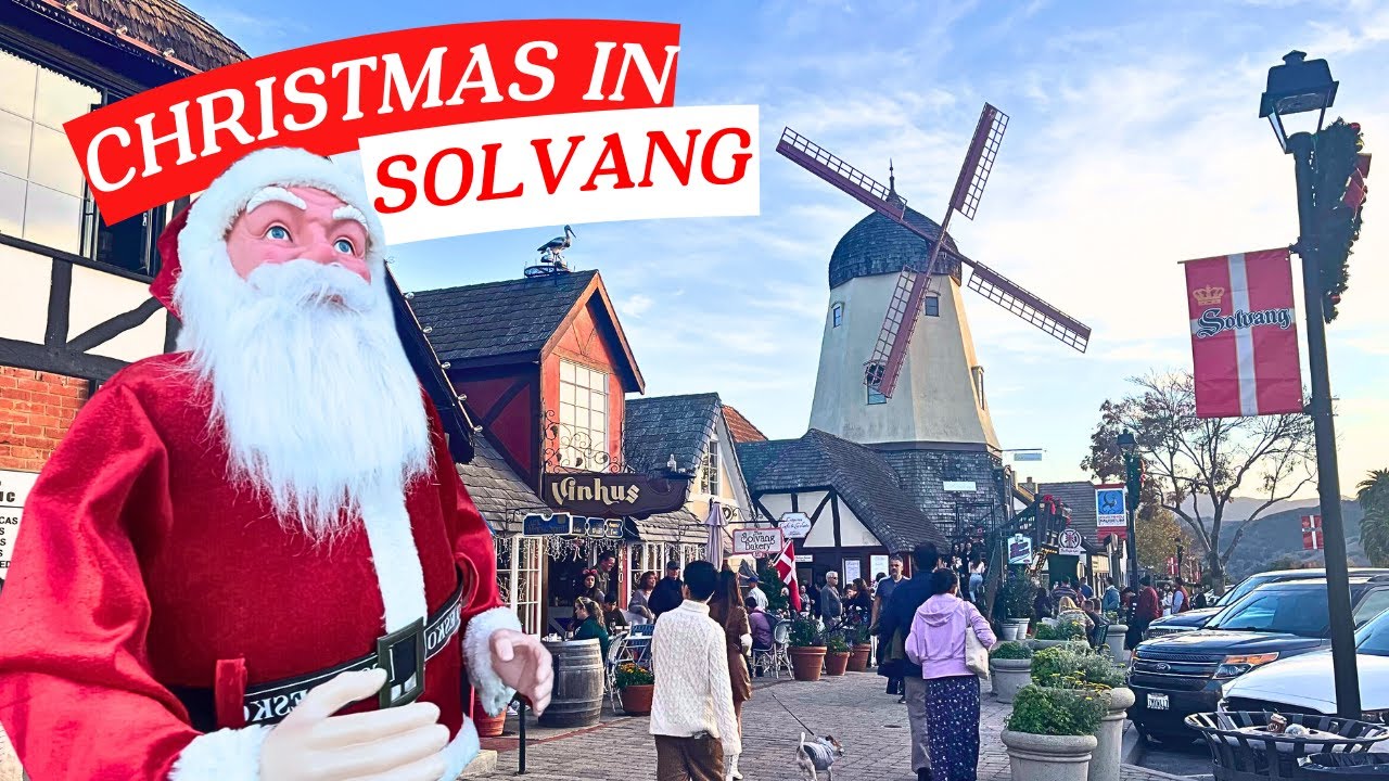 European Christmas in California | Visiting Solvang for Julefest