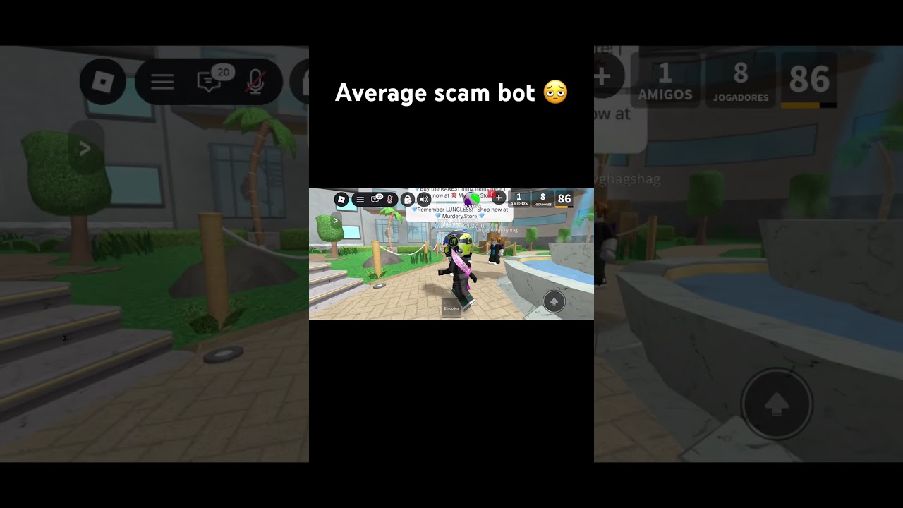 Average scam bot in Roblox #roblox #fypシ #fyp #flyxo #shorts #rblx #robloxfunny