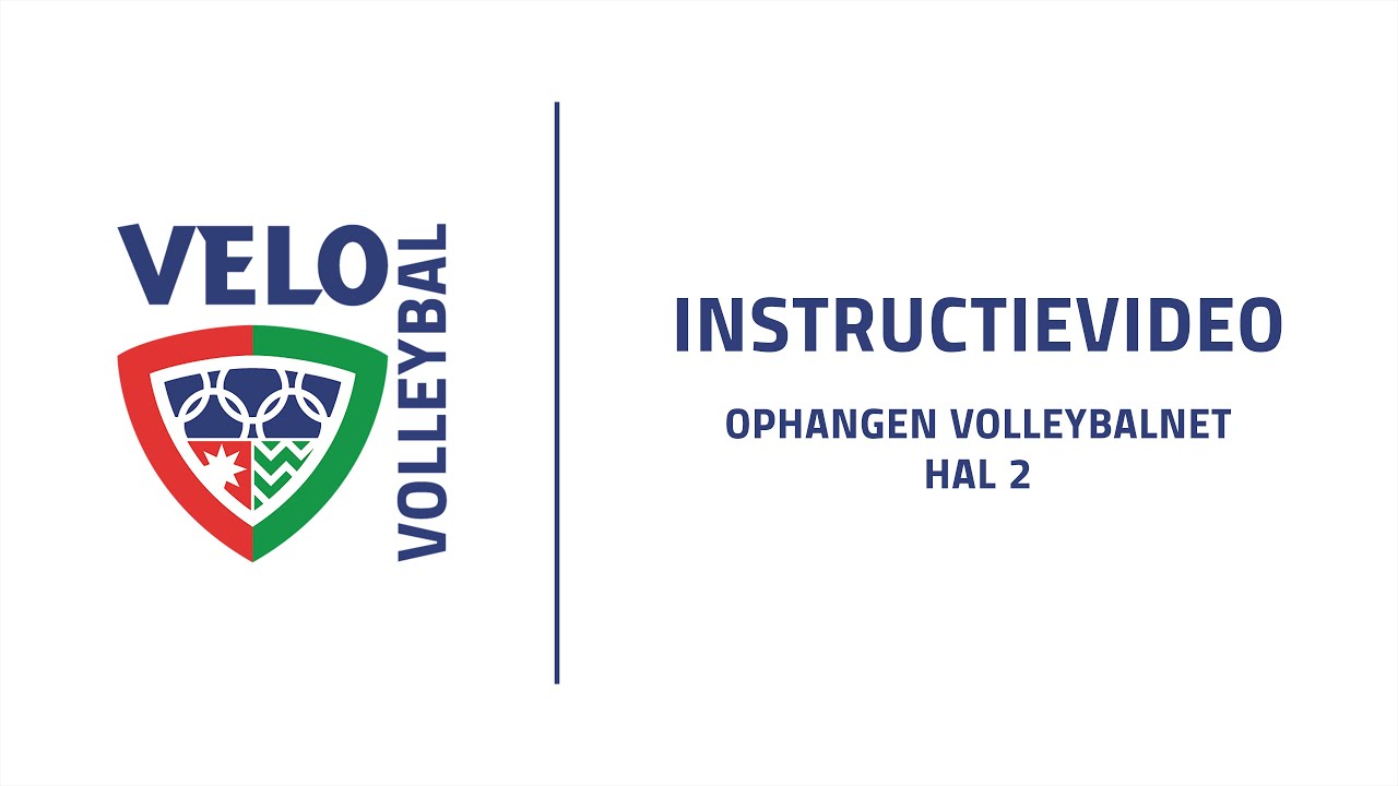 Hoe hang je een volleybalnet op?