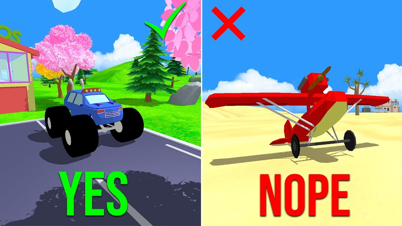 Dude Theft Wars Vehicles That You Can / Cannot Sell In This Game !!! 🤔🤔🤔