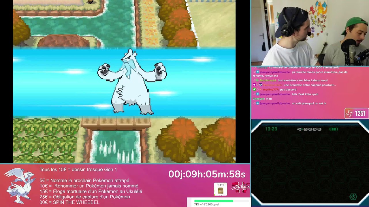 Marathon Pokémon Noir en Nuzlocke - 52H - Dessinez les tous !