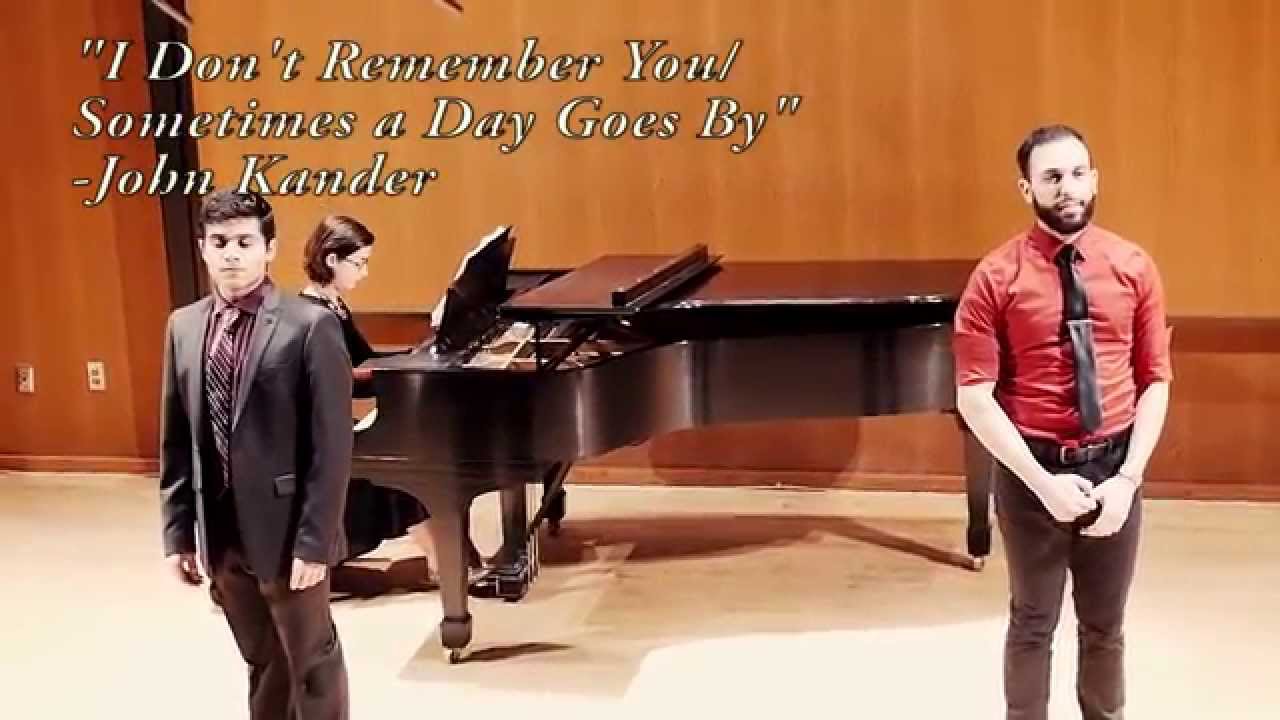 I Don't Remember You/Sometimes a Day Goes By - FSU Musical Theatre