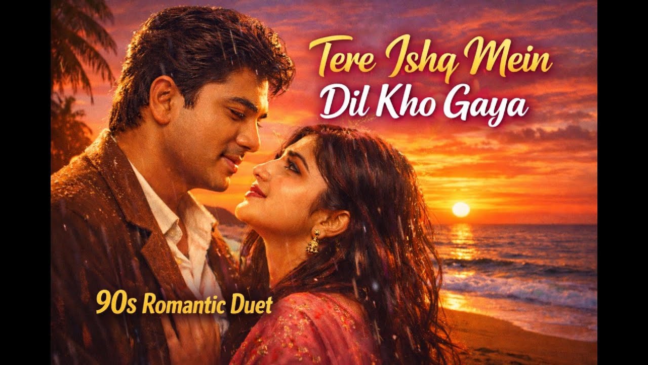Tere Ishq Mein Dil Kho Gaya 💖 | 90s Romantic Duet