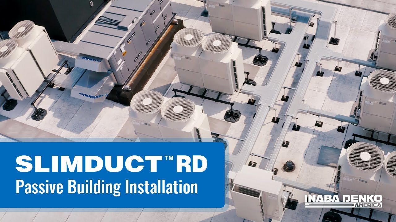 Passive Building Benefits from Energy Efficient Heat Pumps and RD lineset cover protection