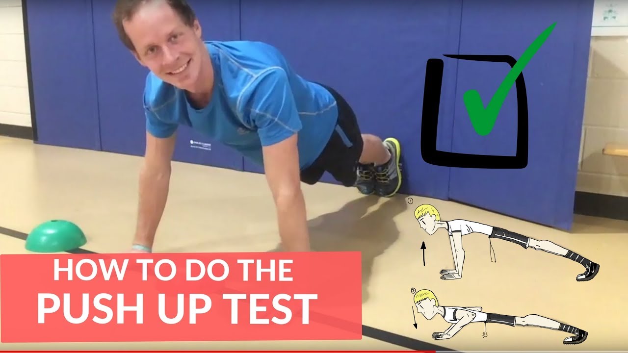 Как пройти тест на отжимания |Fitnessgram на уроках физкультуры|