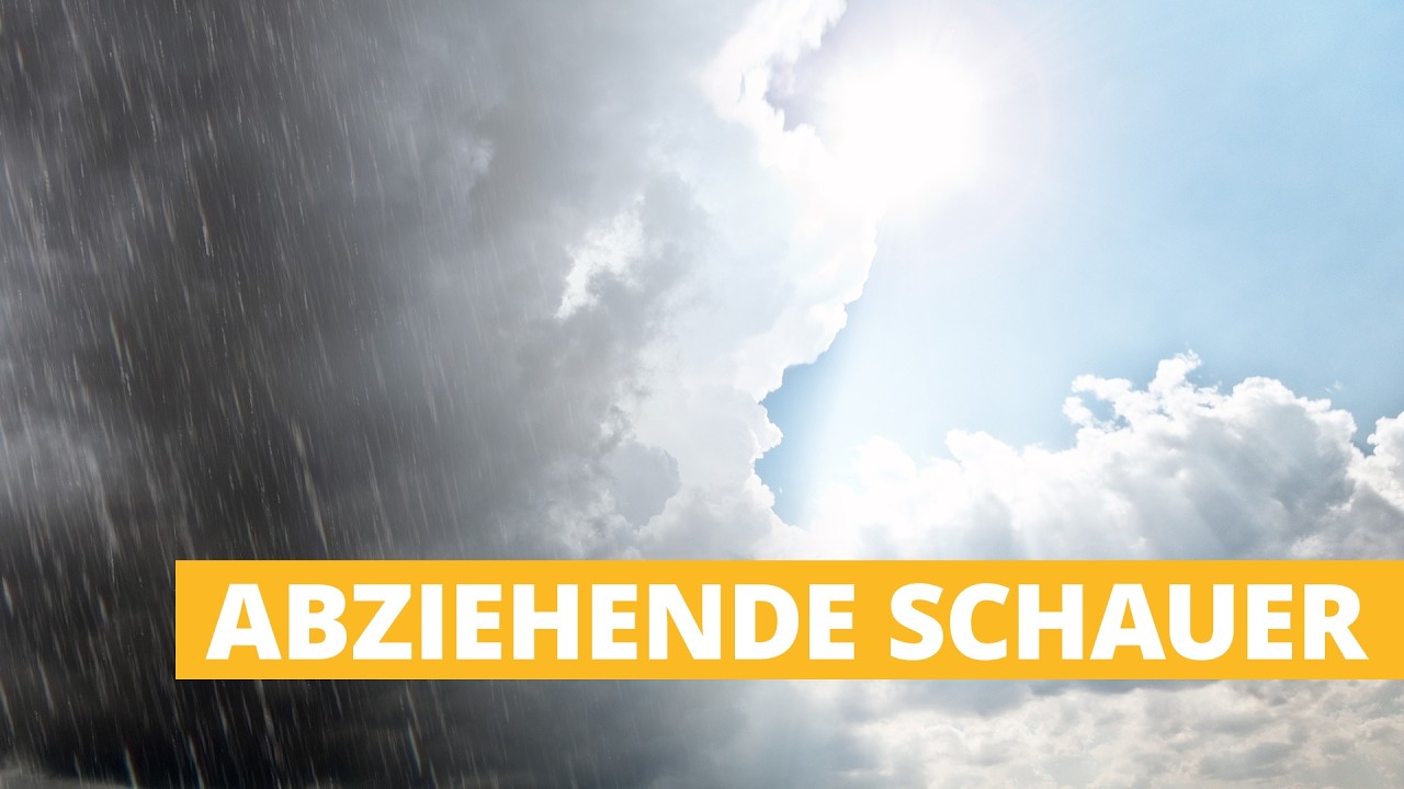 Abziehende Schauer - Geht es bei dir trocken durch den Feiertag?