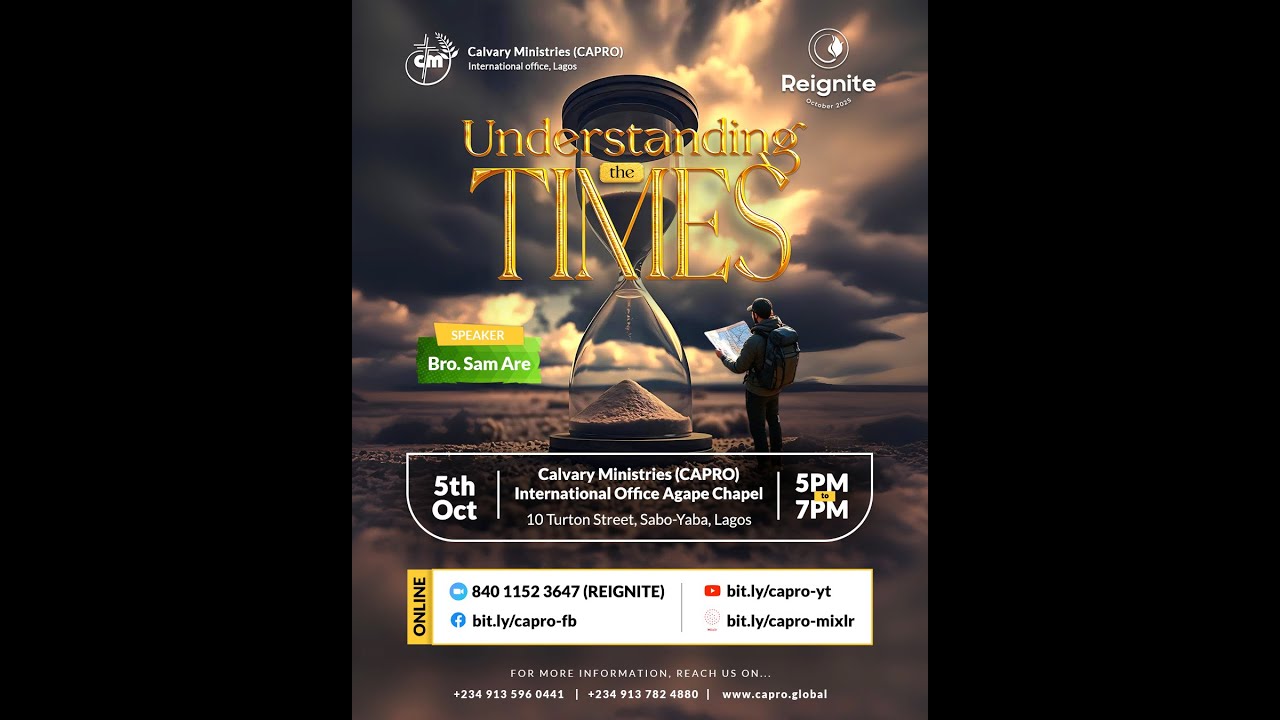 Understanding The Times - Sam Are