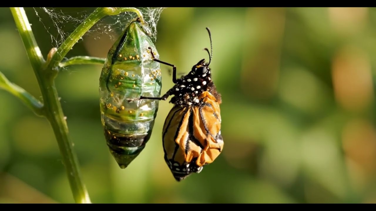 The Birth of a Butterfly Caught on Camera