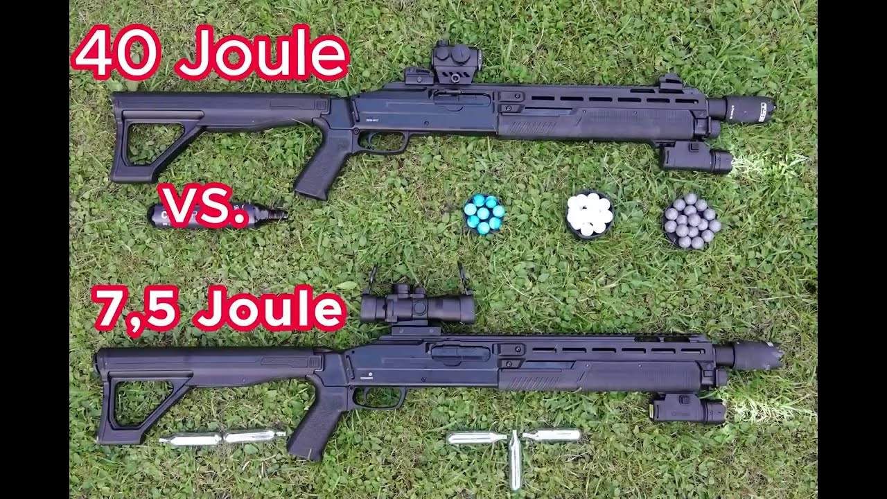 HDX68 VERGLEICH 40 Joule gegen 7,5 Joule Schadenstest / Schaden #action #outdoor #power #survival