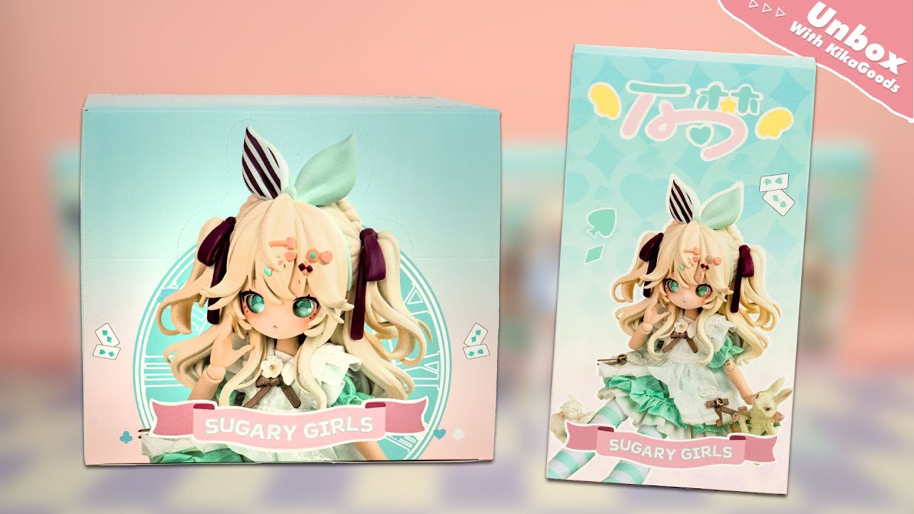 Unboxing Sugary Girls Series 1/8 Action Figure MJD Blind Box#kikagoods #unboxing #asmr #bjd