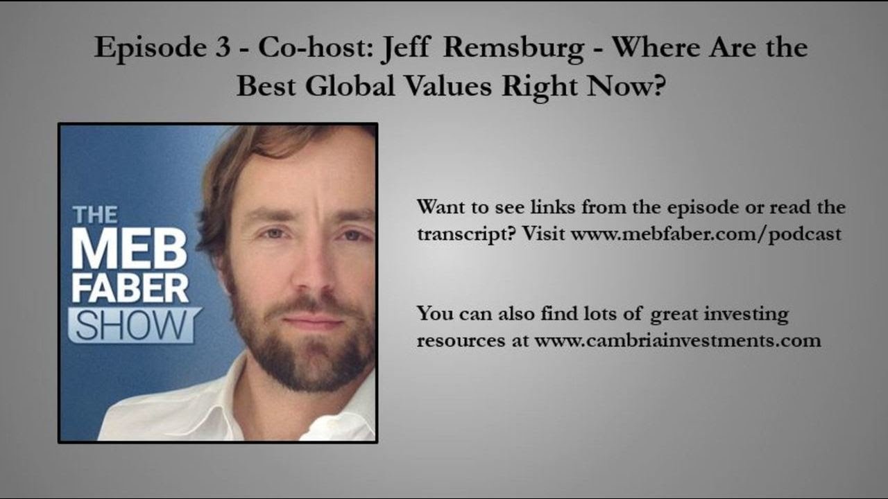 Co-host: Jeff Remsburg - Where Are the Best Global Values Right Now?