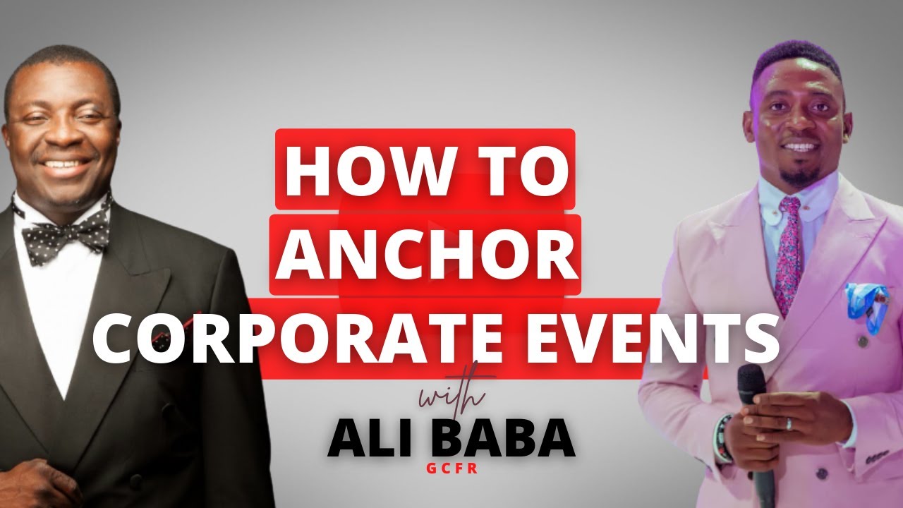How to mc a Corporate Events with Ali Baba #Alibaba #corporateevents #masterofceremonies #emcee
