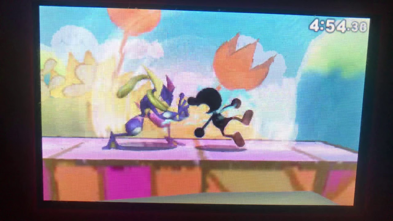 Smash Bros 4: A VERY Nervous Greninja