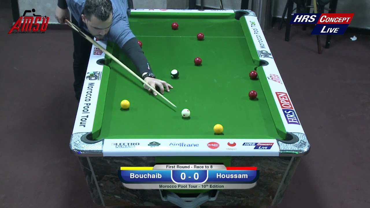 Bouchaib Farhat vs Houssam Chico (Morocco Pool Tour)