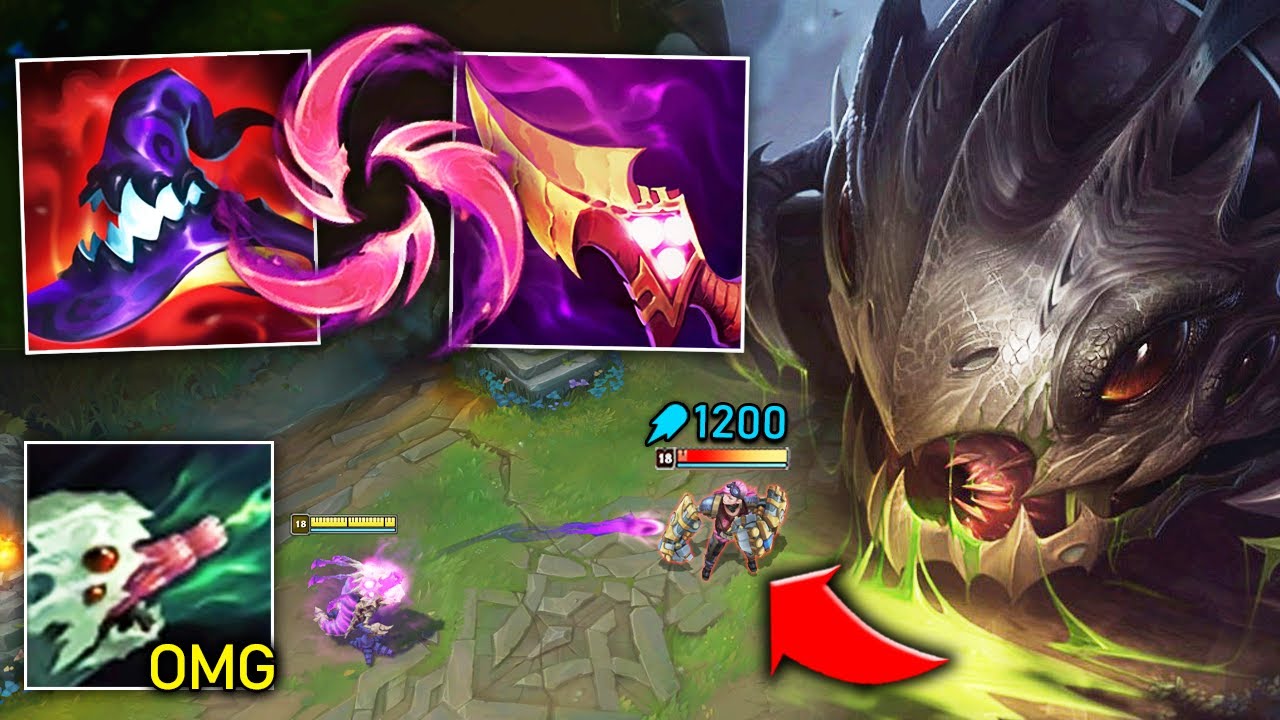 Kog'Maw but I deal 50% of your health with 1 auto and it's not balanced...