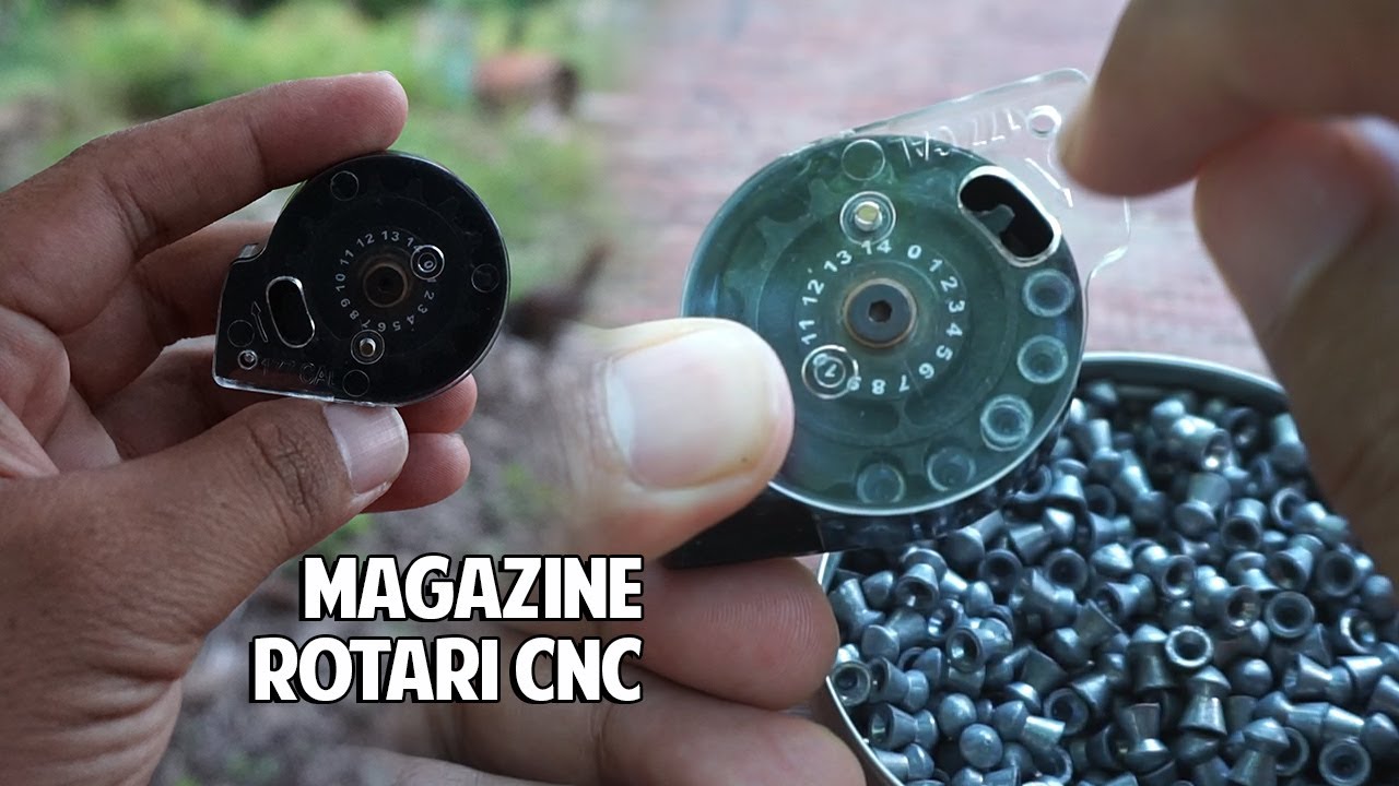 Cara Mudah Isi Mimis Peluru Ke Magazine Rotari CNC Untuk PCP