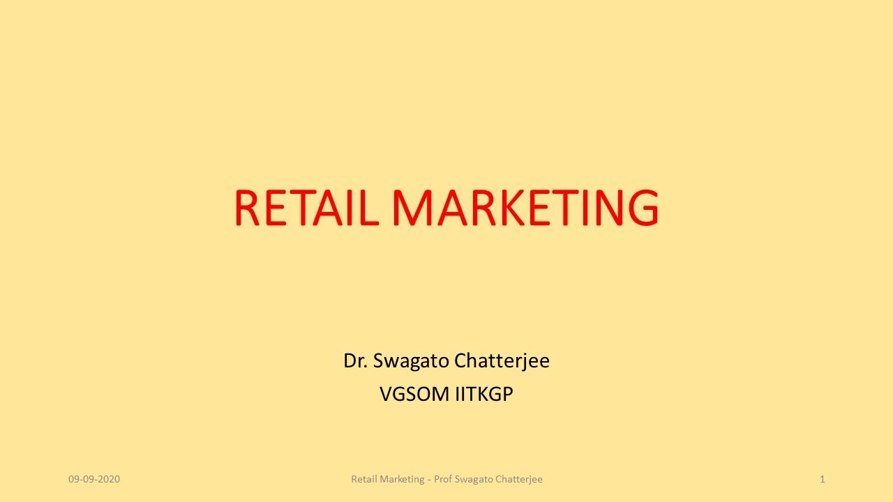 Retail Marketing: L8: Reward Programs