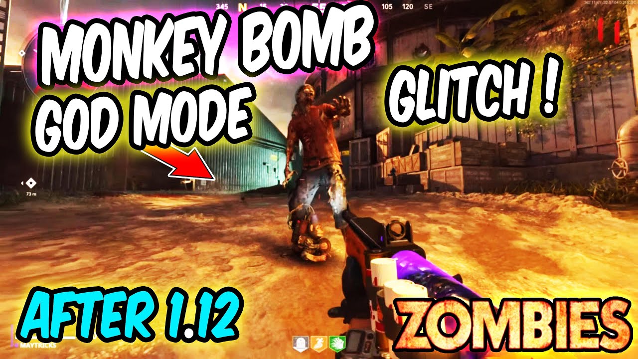 Cold War Zombie Glitch: Monkey Bomb GOD MODE GLITCH After Patch 1.12 Working Firebase Z Die Machine
