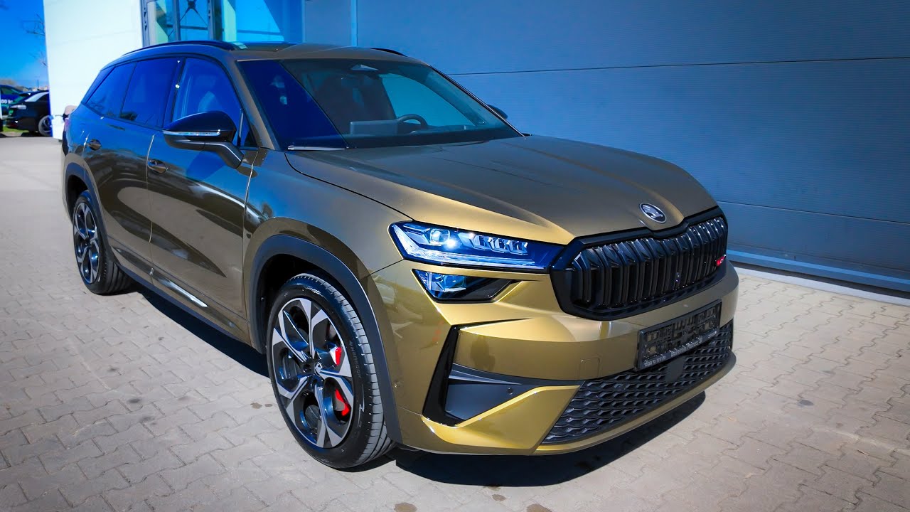 2025 Skoda Kodiaq RS 265 KM 4x4 / Złoty Bronx Metalizowany / Exterior