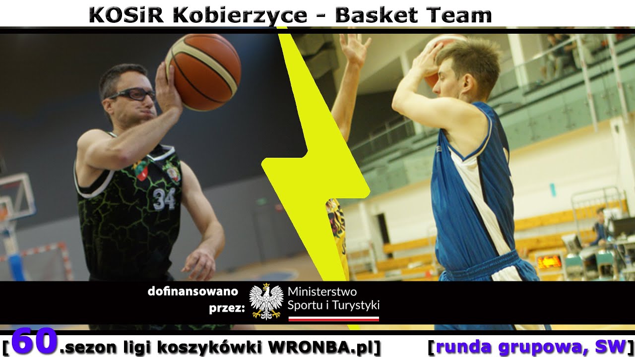 [WRONBA, 60.sezon] 08.11.2025: KOSiR Kobierzyce - Basket Team [r. grup., SW]