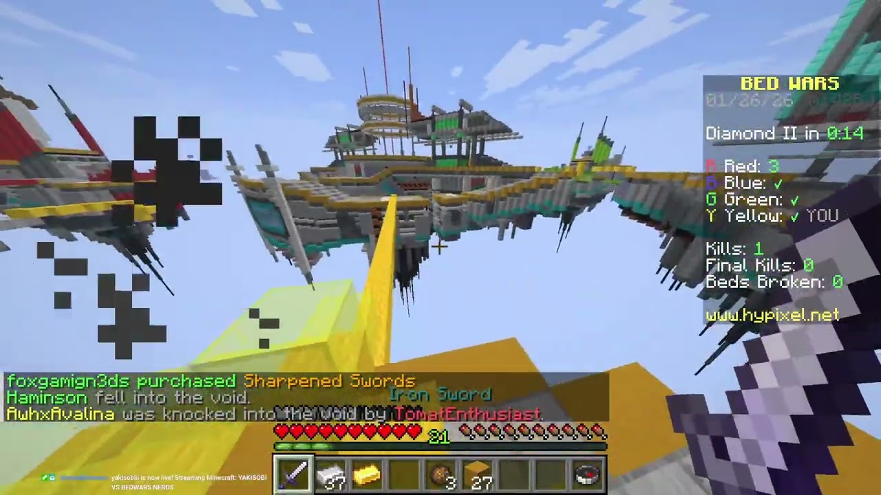 YAKISOBI VS BEDWARS NERDS