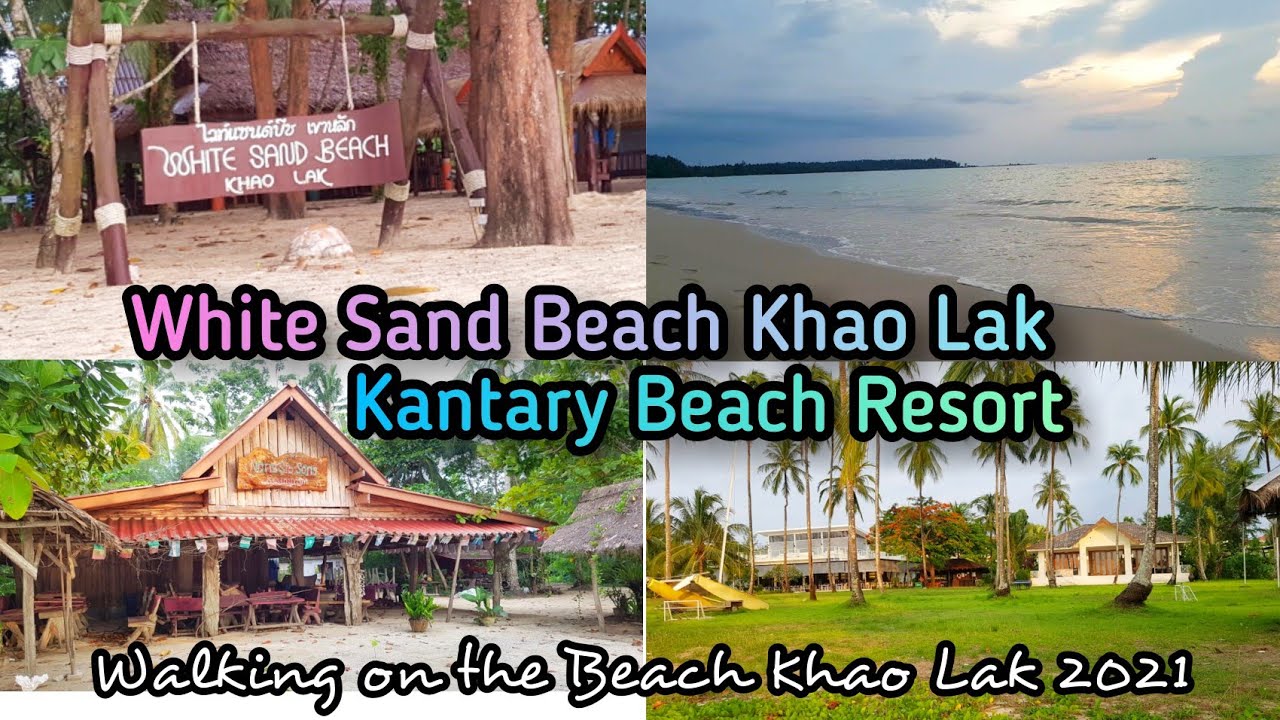 Walking on the Beach Kantary Beach Resort | Coconut Beach | White Sand Beach  Khao Lak Thailand