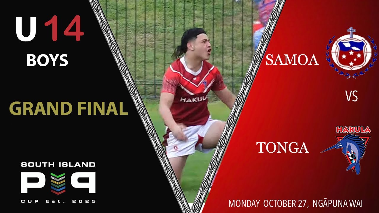 Grand Final Boy’s U14, Tonga vs Samoa (Pacific Elite Pathway Cup 2025)