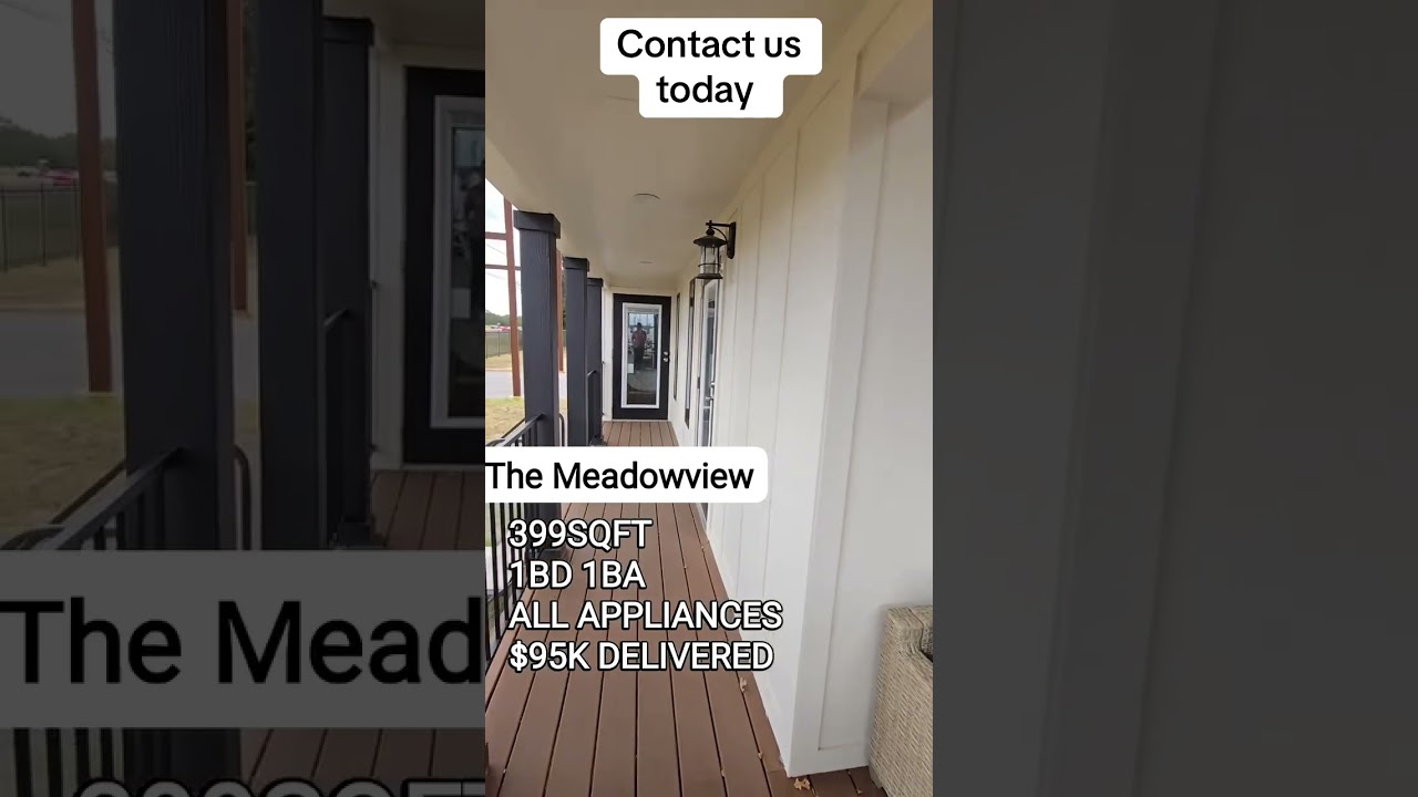 Step inside the Meadowview Tiny Home!#TinyHomeTour