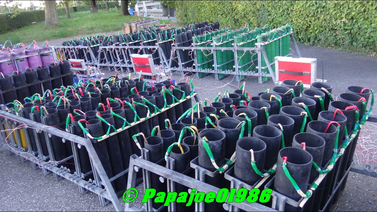 Feuerwerk Volksfest Heilbronn 2016 *Zink* 4k
