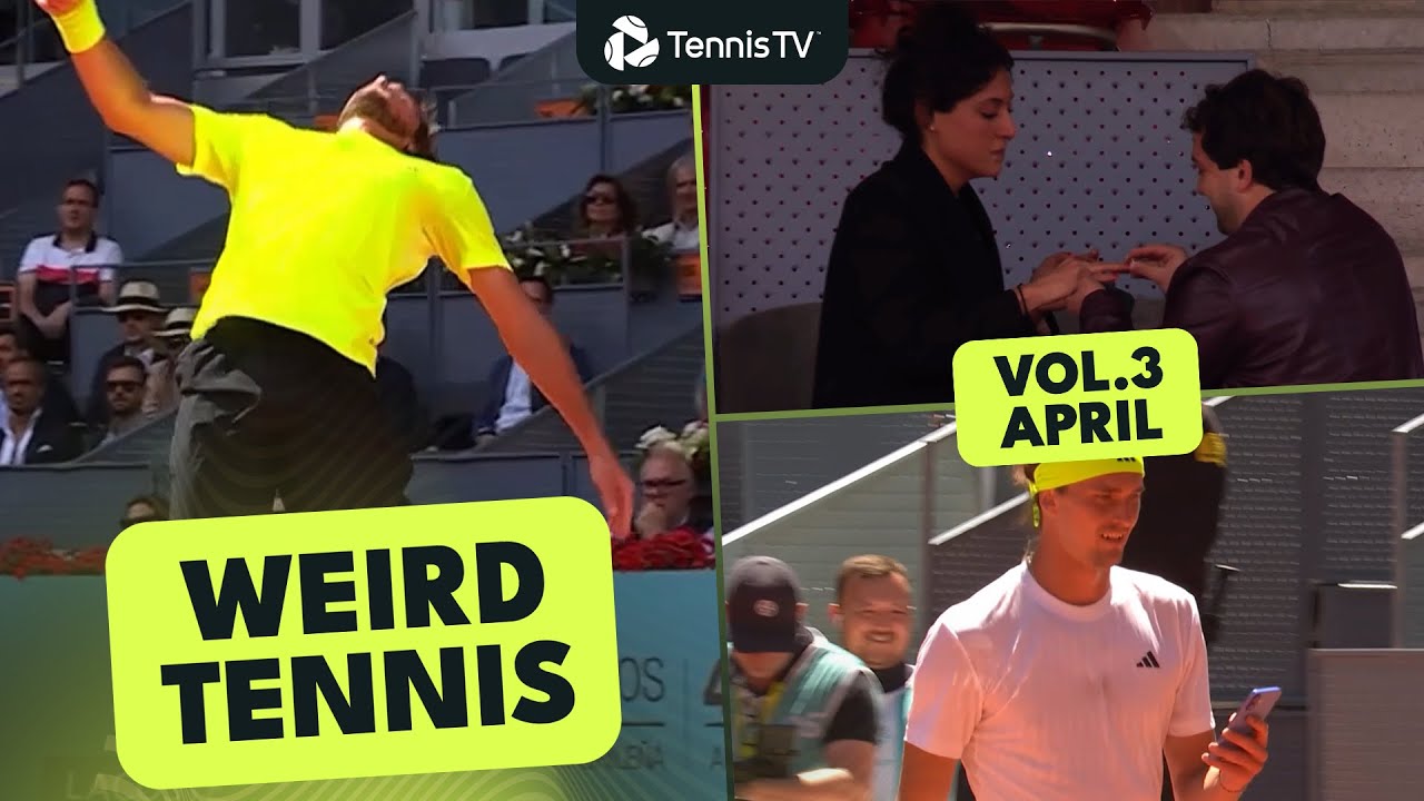 Proposals, Power Cuts & Line Call Drama 👀 | Weird Tennis Vol.3