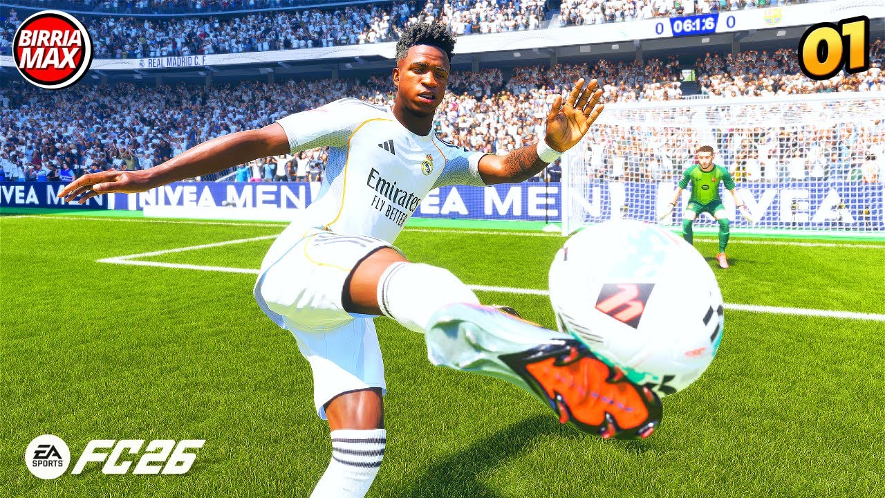 DEBUT EXPLOSIVO en FC 26 con el Real Madrid vs Barcelona