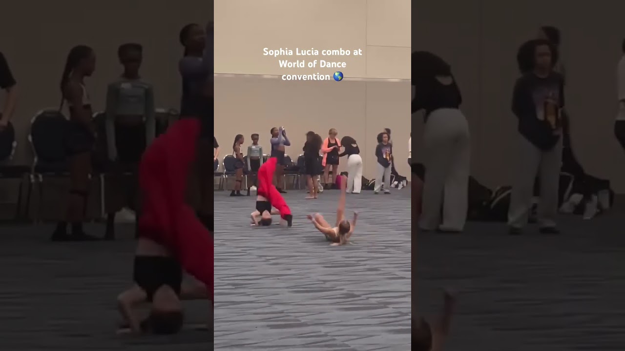 World of Dance convention 🌎 -Sophia Lucia combo #dance #worldofdance #dancevideo #fyp