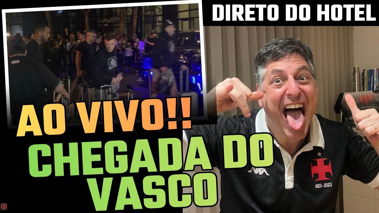 EXCLUSIVO! PRONTOS PARA ACOMPANHAR A CHEGADA DO VASCO EM MIRASSOL
