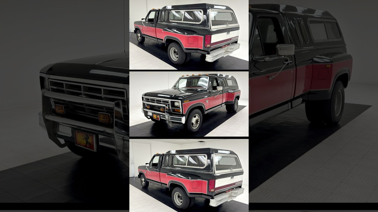 Low Miles 1986 Ford F350 XL Long Bed Dually Pickup Truck at Classic Auto Mall, Morgantown PA
