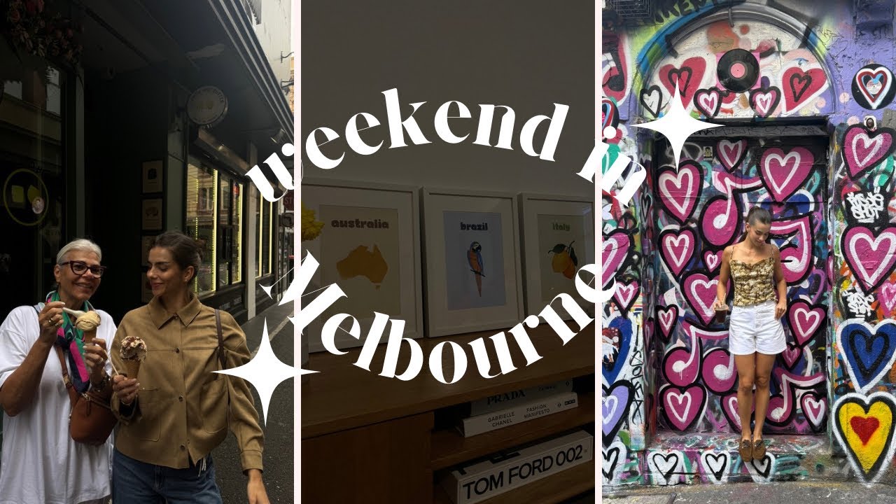 weekend in Melbourne! AO, friends, walks