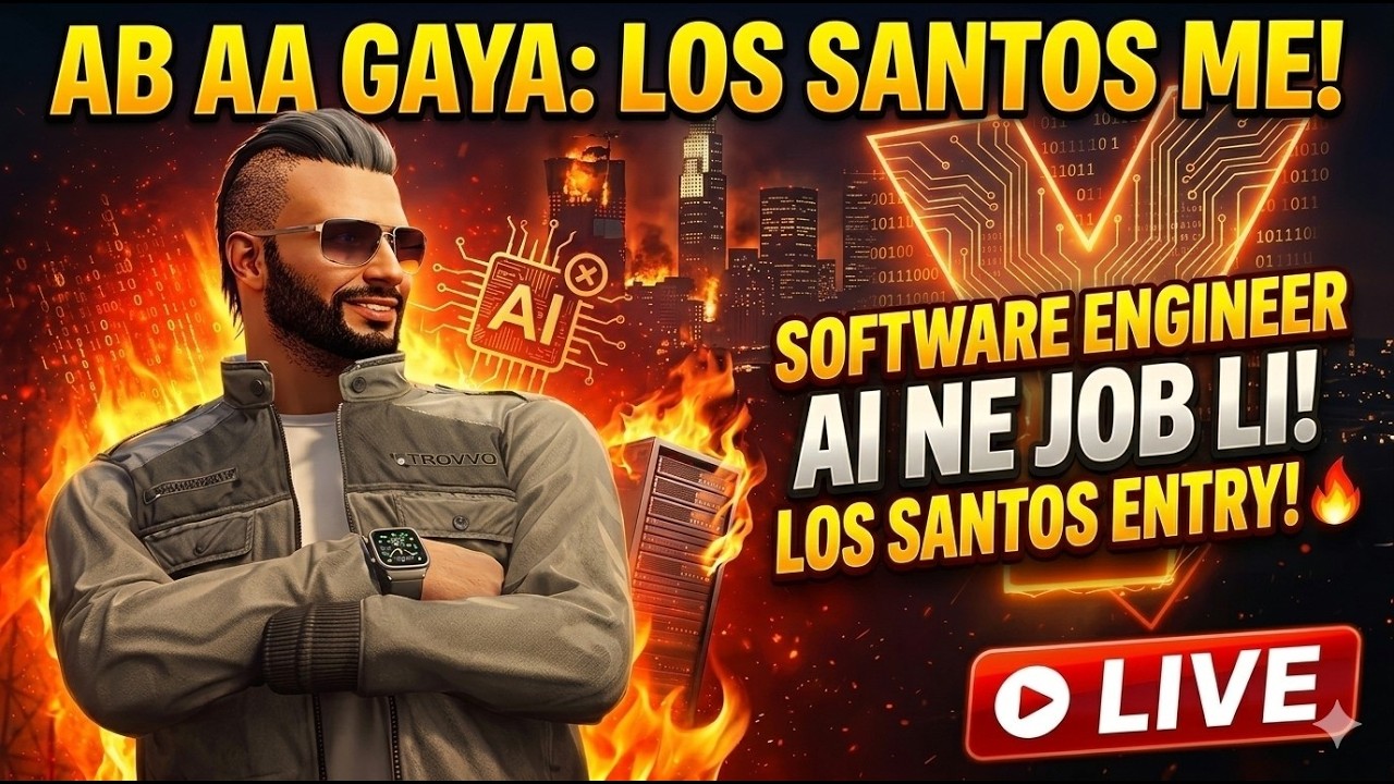 JIGS BHAI ENTRY 😎 | First Day in Yatra RP | GTA RP Hindi