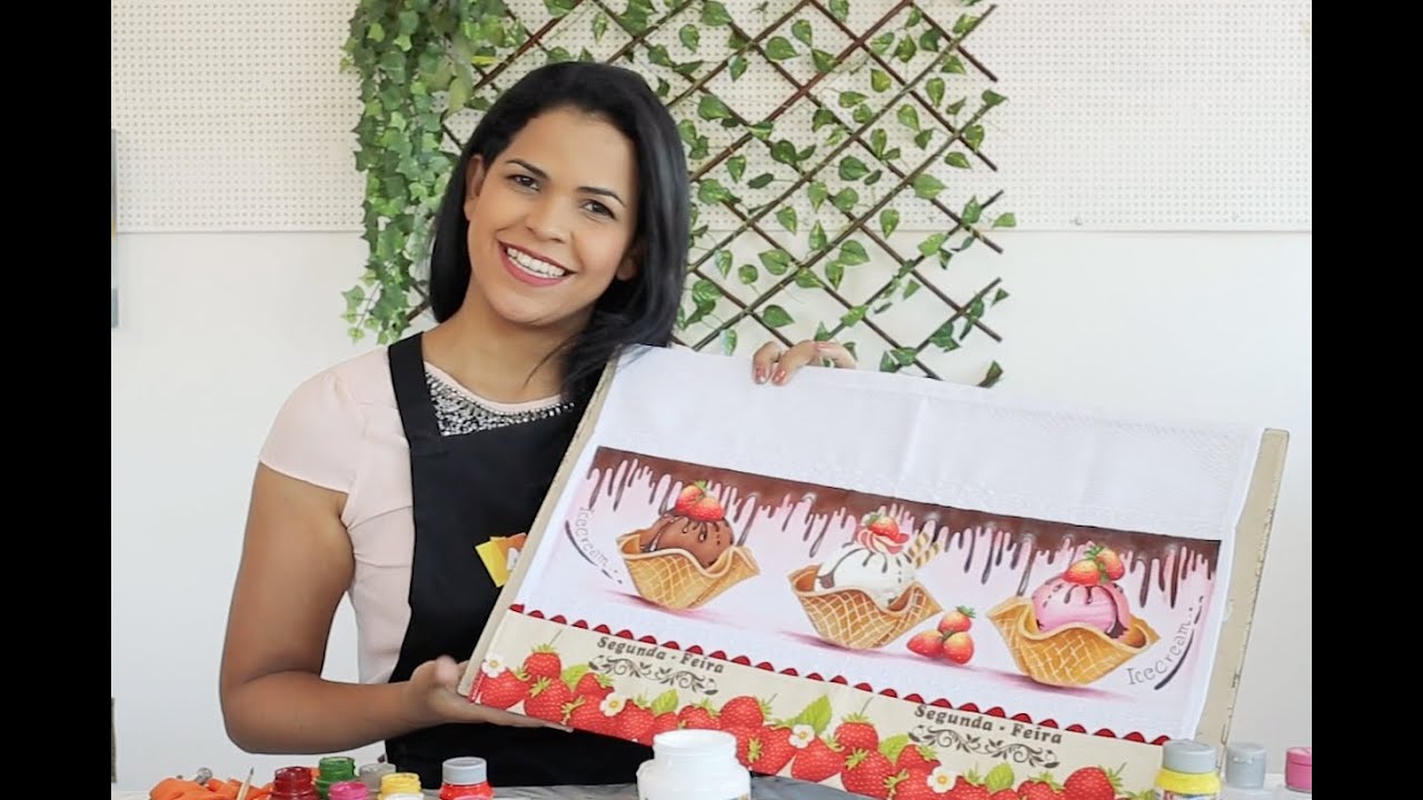 Pintura Casquinha de Sorvete
