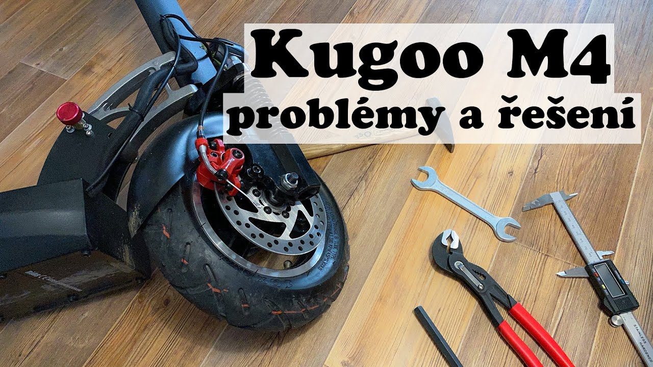 Kugoo Kirin M4 - problémy a jejich řešení