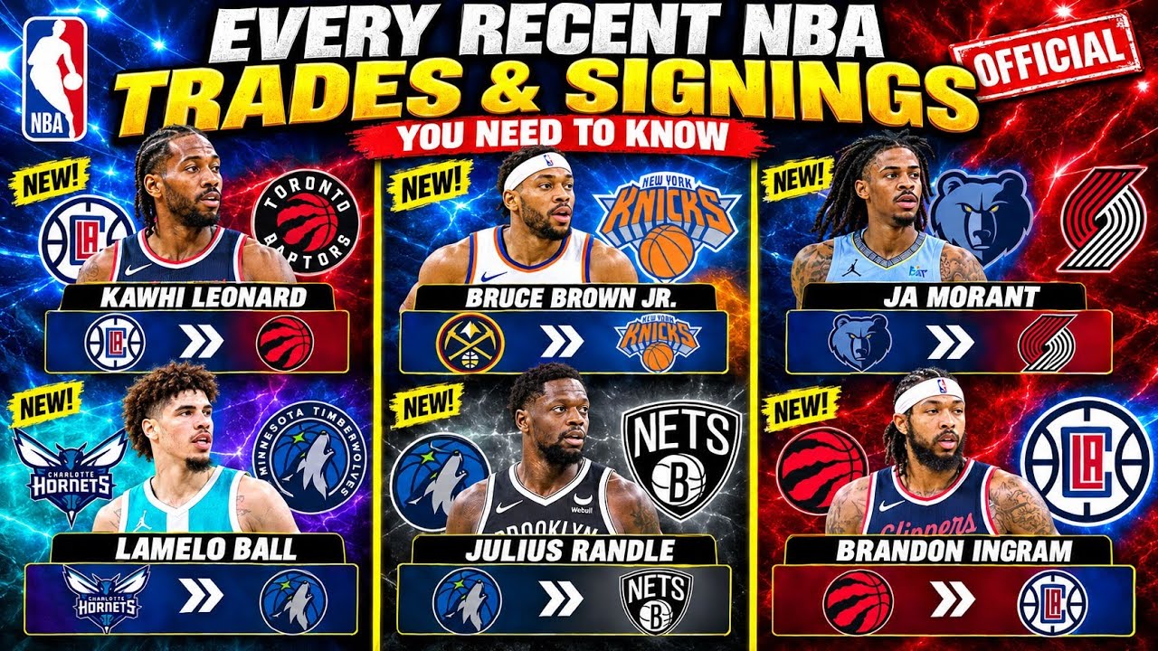 LATEST NBA TRADES & SIGNINGS 19 Sept 2026!  BLOCKBUSTER MOVES THAT CHANGED EVERYTHING!