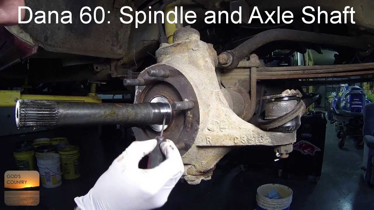 Dana 60 Axle: Spindle and Axle Shaft Removal How-To