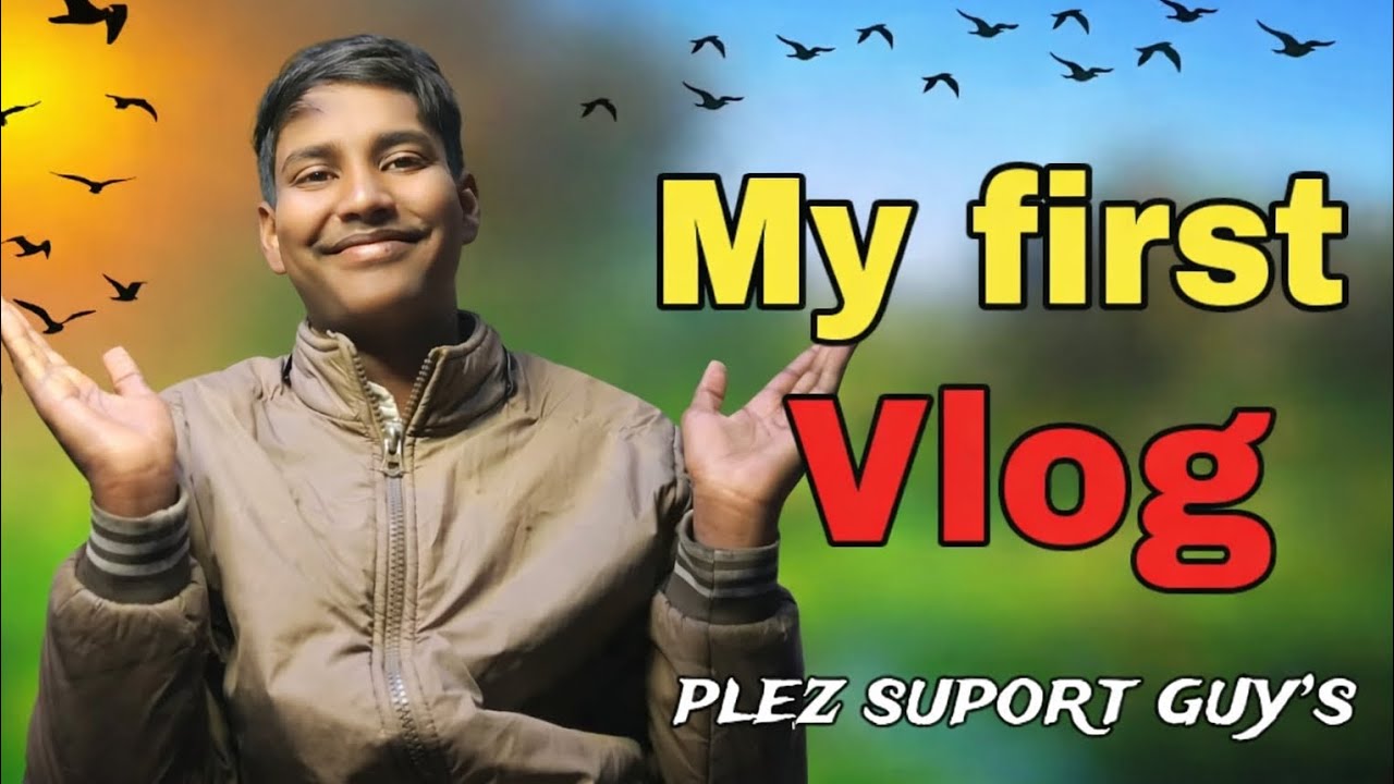 My first vlog🥰👍🫵#vlog #funnyvideo #सौरवजोशी @ZubairActors 